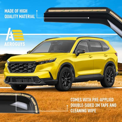 Extra Durable Window Deflectors in (4 Count)