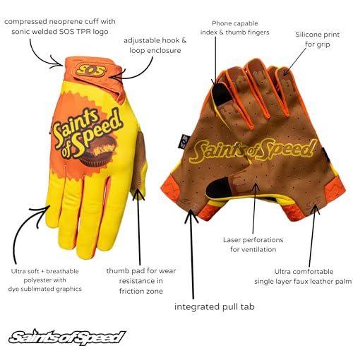 Speedy Cups Dirt Bike Gloves