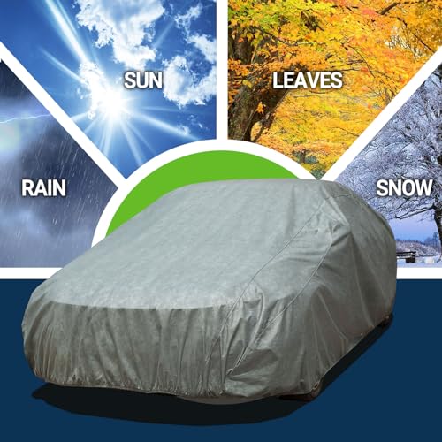 7 Layer All Weather Waterproof Car Cover for Sedan 171"