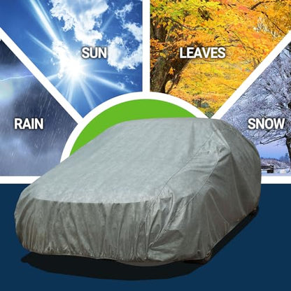 7 Layer All Weather Waterproof Car Cover for Sedan 171"