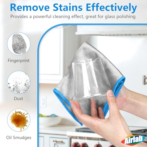Glass Polishing Streak Free Miracle Cleaning Cloth (6 Count)