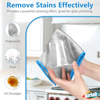 Glass Polishing Streak Free Miracle Cleaning Cloth (6 Count)