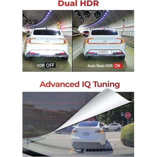 ARC700 Dash Cam 4K Front and 2K Rear