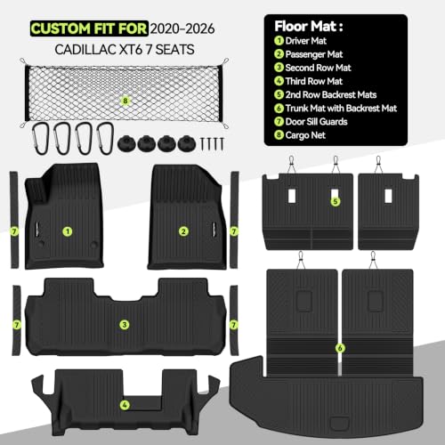 All Weather TPE Floor Mat Set for 2020