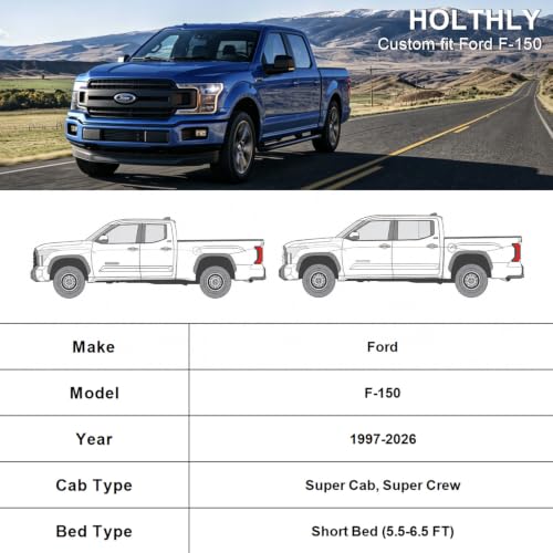 10 Layers Truck Cover Waterproof All Weather Custom Fit Ford F