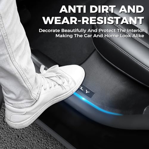 4 Pcs Door Sill Protector for Tesla Model Y 2019