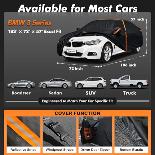 BMW 3 Series 320i 325i 328i 330i 340i Car Cover Waterproof All