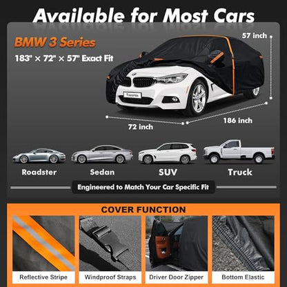 BMW 3 Series 320i 325i 328i 330i 340i Car Cover Waterproof All
