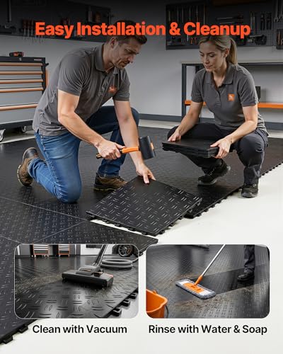 Garage Floor Tiles 12 x 12 x 0.53 inch