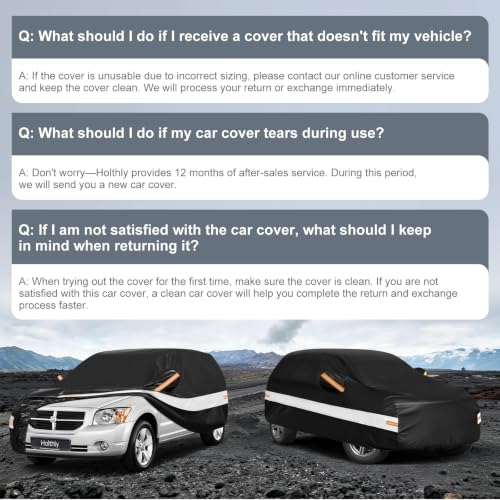 10 Layers SUV Car Cover Custom Fit for Dodge Caliber