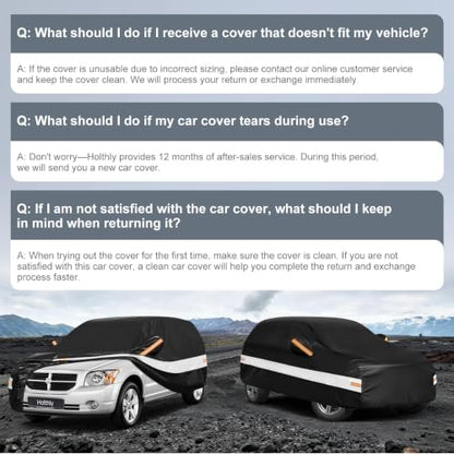 10 Layers SUV Car Cover Custom Fit for Dodge Caliber