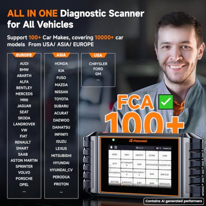 2026 FOXWELL NT726 OBD2 Scanner Diagnostic Tool