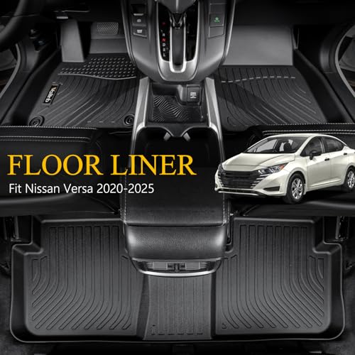 Floor Mats Liner Fit for Nissan Versa 2020