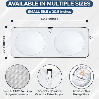 Jeep Windshield Sun Shade for Jeep Wrangler