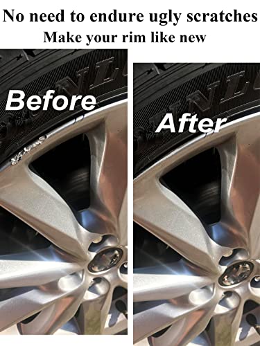 Silver Rim Touch Up Paint Rim Scratch Repair Pen Wheel Touch Up Paint Car Rim Paint Pen Universal Color Silver Wheel Paint
