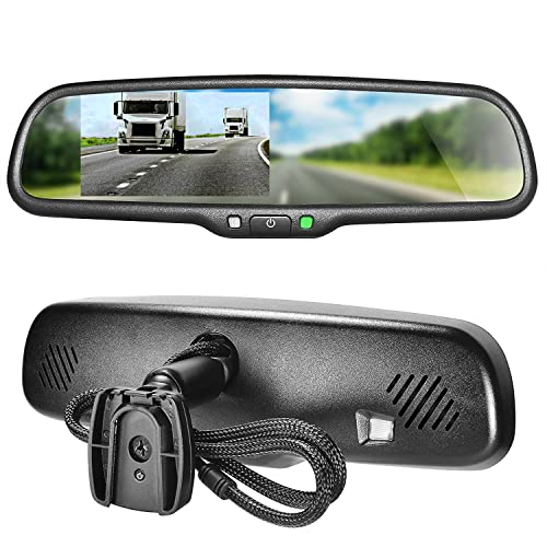 10.5" OEM Rear View Mirror with 4.3" LCD Screen