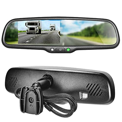 10.5" OEM Rear View Mirror with 4.3" LCD Screen