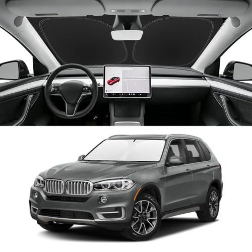 Custom Fit Windshield Sun Shade for BMW X5 2014