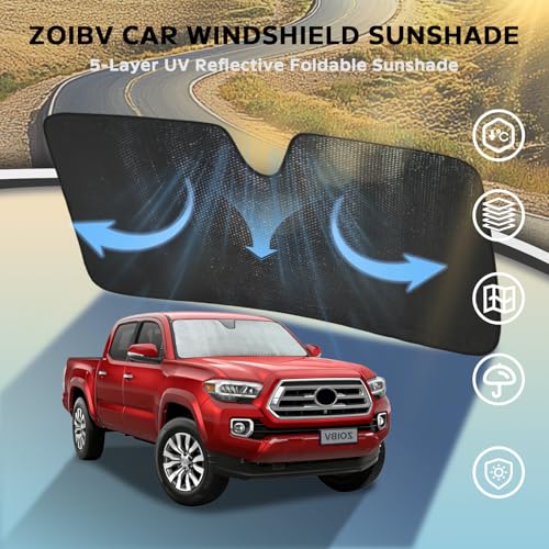 Car Windshield Sun Shade for Toyota Tacoma 2016