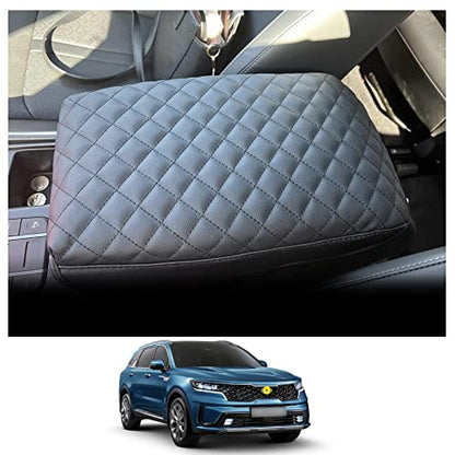 Center Console Cover Armrest Cover Center Console Pad for 2021 2022 Sorento Car Interior Accessories Arm Rest Protective Cover Scratch Resistance