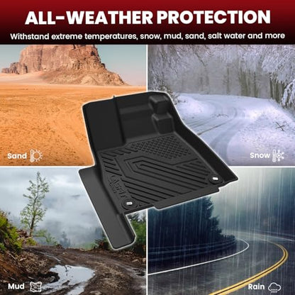 Floor Mats for Honda Passport 2026 Extended Door Sill Coverage