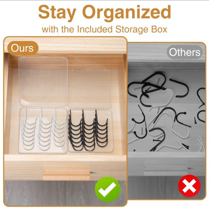 20Pcs Wall Hooks (20 Count)
