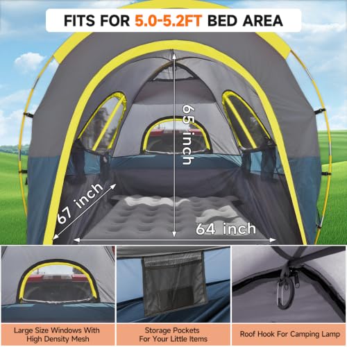 Truck Bed Tent with Awning
