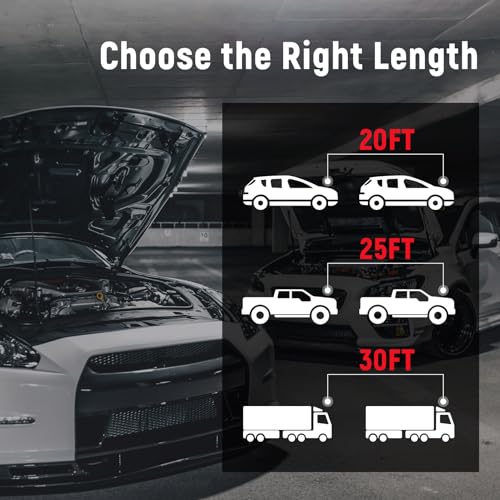 Heavy Duty Quick Connect Jumper Cables for Truck