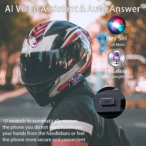 Motorcycle Helmet Speakers High Battery Life Helmet Headset