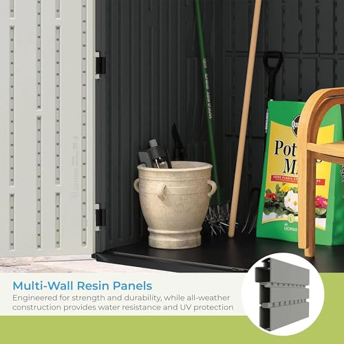 XL Vertical Storage Shed
