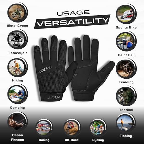 All Weather Motorcycle Gloves for Men & Women