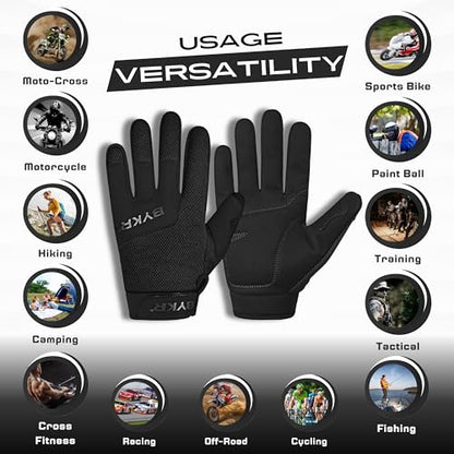 All Weather Motorcycle Gloves for Men & Women