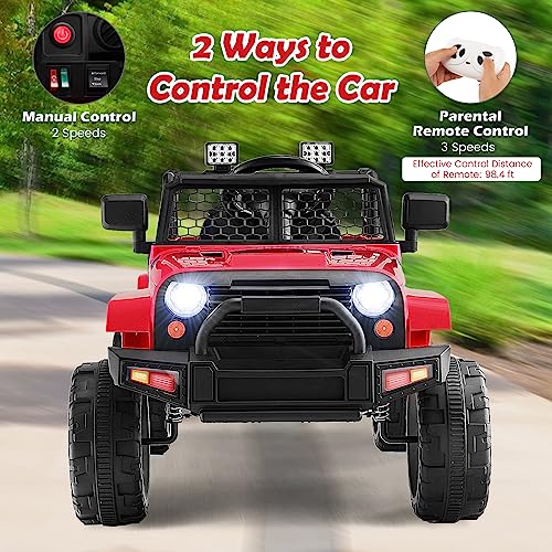 Ride on Car 12V Battery Powered Truck Vehicle with Remote Control