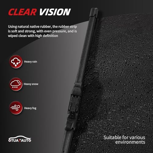 Windshield Wiper Blade Replacement for Ford Bronco Sport 2021 (3 Count)