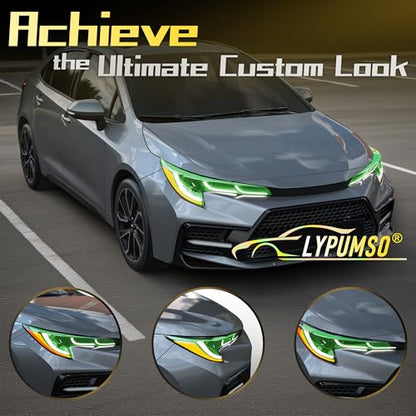 16 x 60 Inches Headlight Taillight Car Tint Vinyl Film