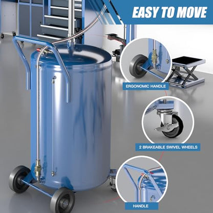 20 Gallon Waste Oil Drain Tank