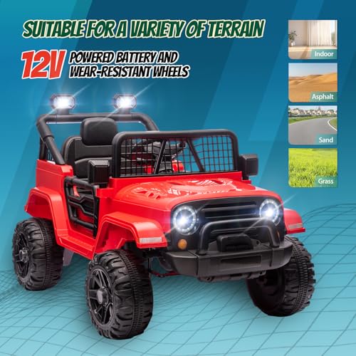 12V Kids Ride on Truck with Remote Control