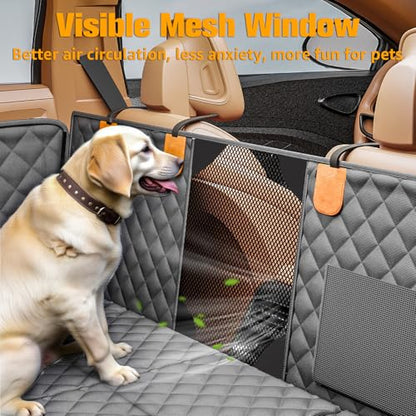 Dog Car Seat Cover for Back Seat