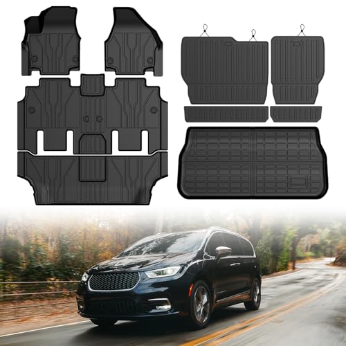 Floor Mat & Cargo Liner for Chrysler Pacifica Gas Touring 7