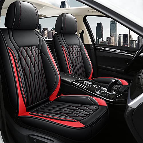 Leather Car Seat Covers Full Pair (4 Count)