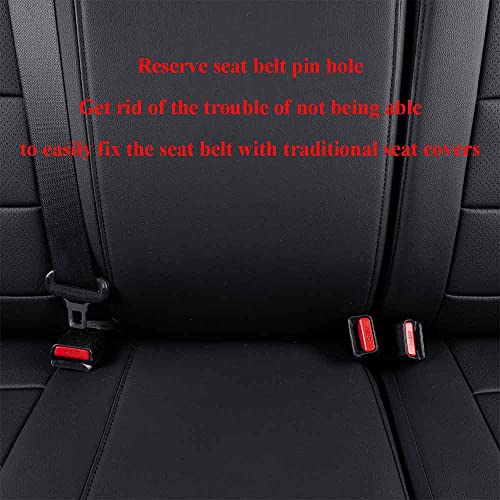 Tacoma Seat Covers Custom Fit for Toyota Tacoma 2016 2017 2018 2019 2020 2021 2022 2023 Double Cab