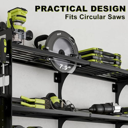 64" Garage Power Tool Wall Organizer