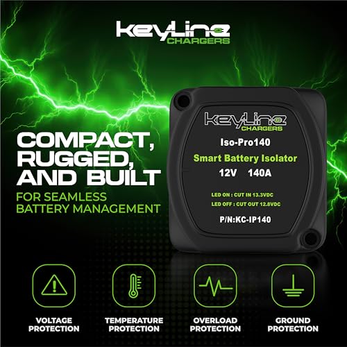 Dual Battery Isolator Kit 12V