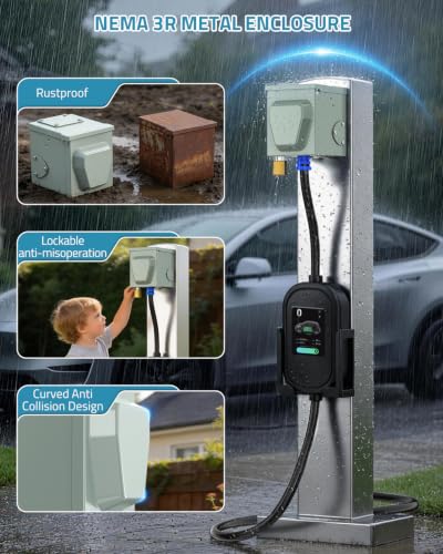 50 Amp EV Power Outlet Box