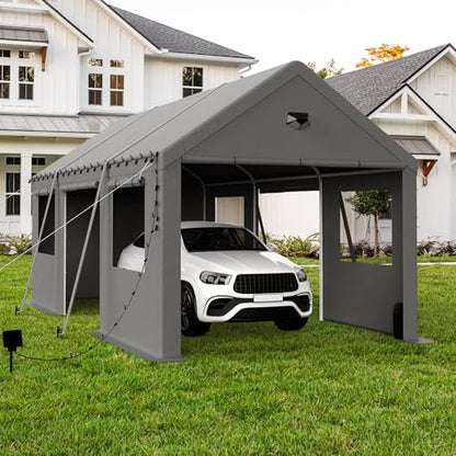 10x20 Heavy Duty Carport Canopy