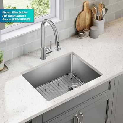 Stainless Steel 25 in 18 Gauge Undermount Sink KHU641