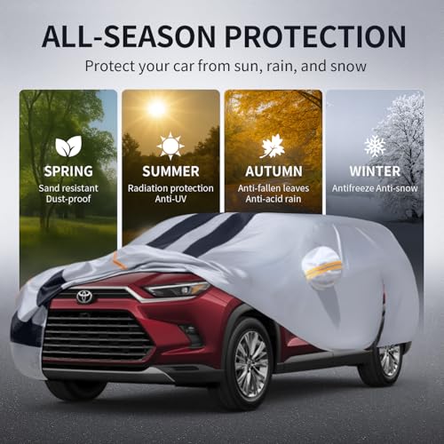 Multi Layer Car Cover Custom Fit for Toyota Grand Highlander