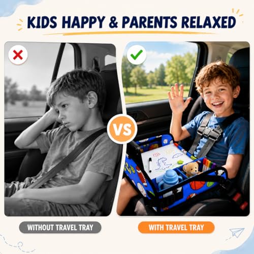 Kids Travel Tray for Car Seat