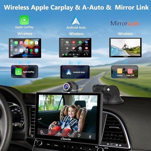 W905 9.5" Carplay & Android Auto & Dual Cam