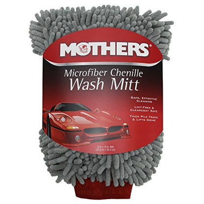 968801 Mothers Premium Chenille Car Wash Mitt